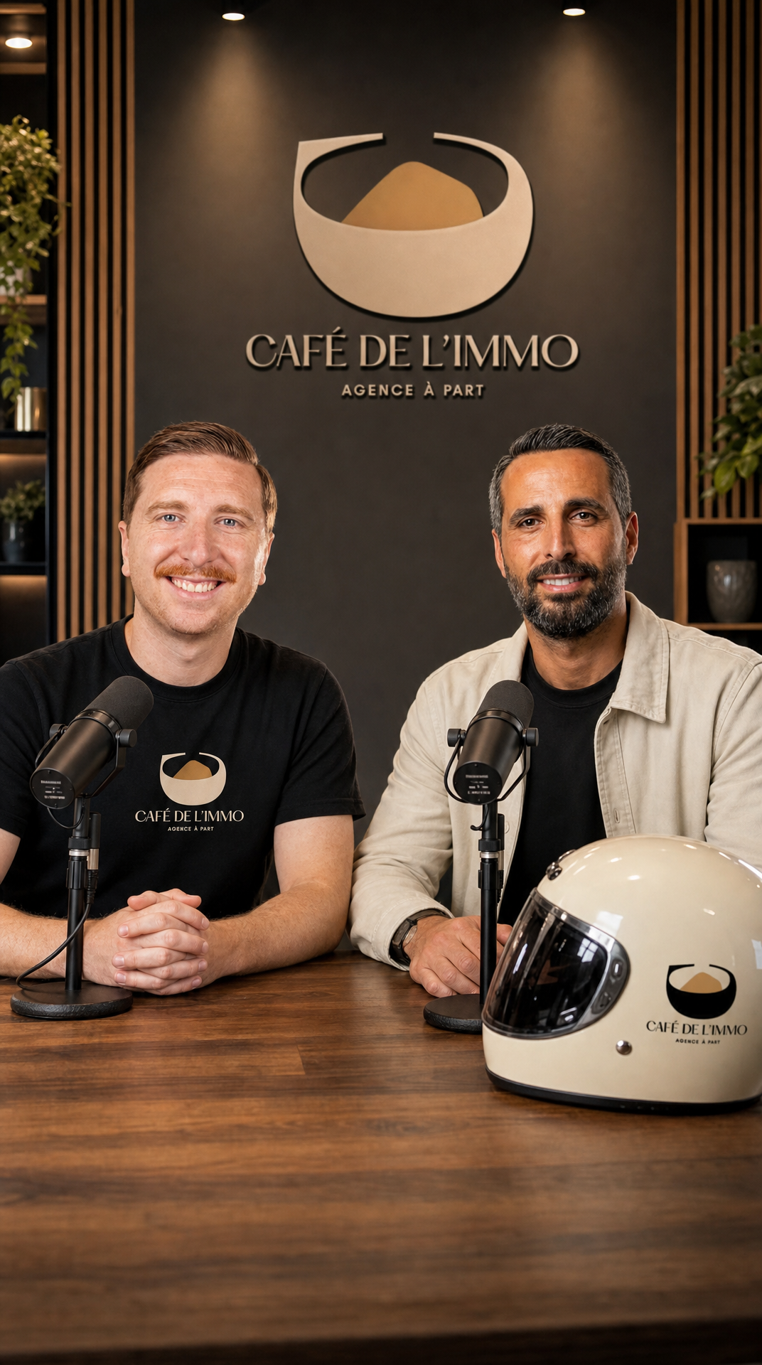Damien Benhamou et Cyril Roffé, Café de l'Immo
